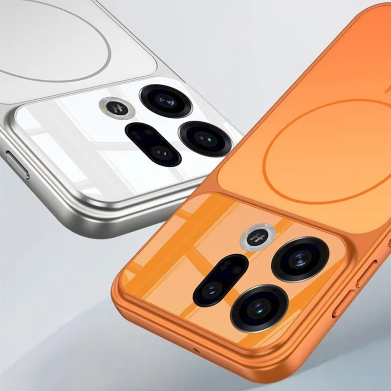 GKK For Oppo Find X9 5G Case Transform to for iPhone 17 Pro Matte PC Phone Cover Magnetic Case - Black