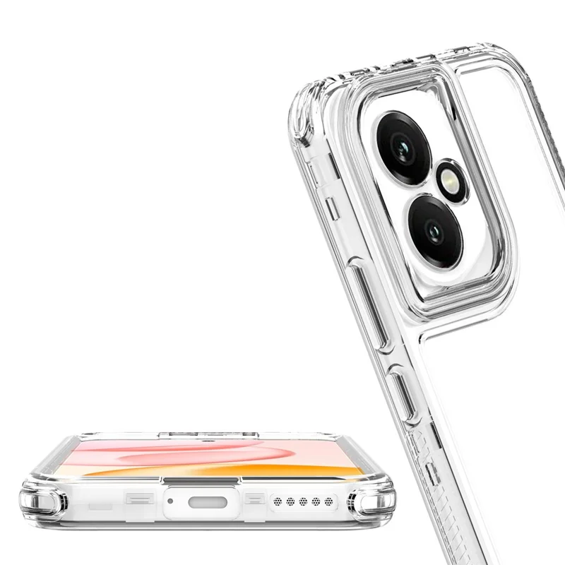 Funda de teléfono de cubierta de TPU acrílico antiarañazos para Honor 400 5G (Global)