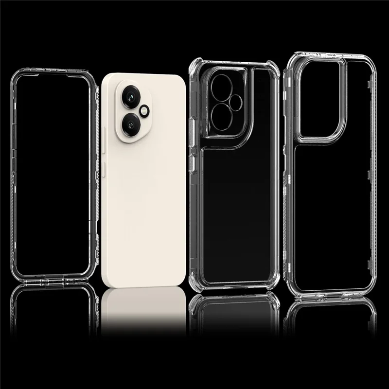 Funda de teléfono de cubierta de TPU acrílico antiarañazos para Honor 400 5G (Global)