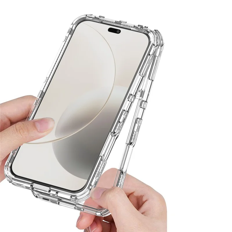 Gennemsigtig hylster til Honor 400 Lite 5G, anti-skrab akryl TPU telefonbeskyttelse