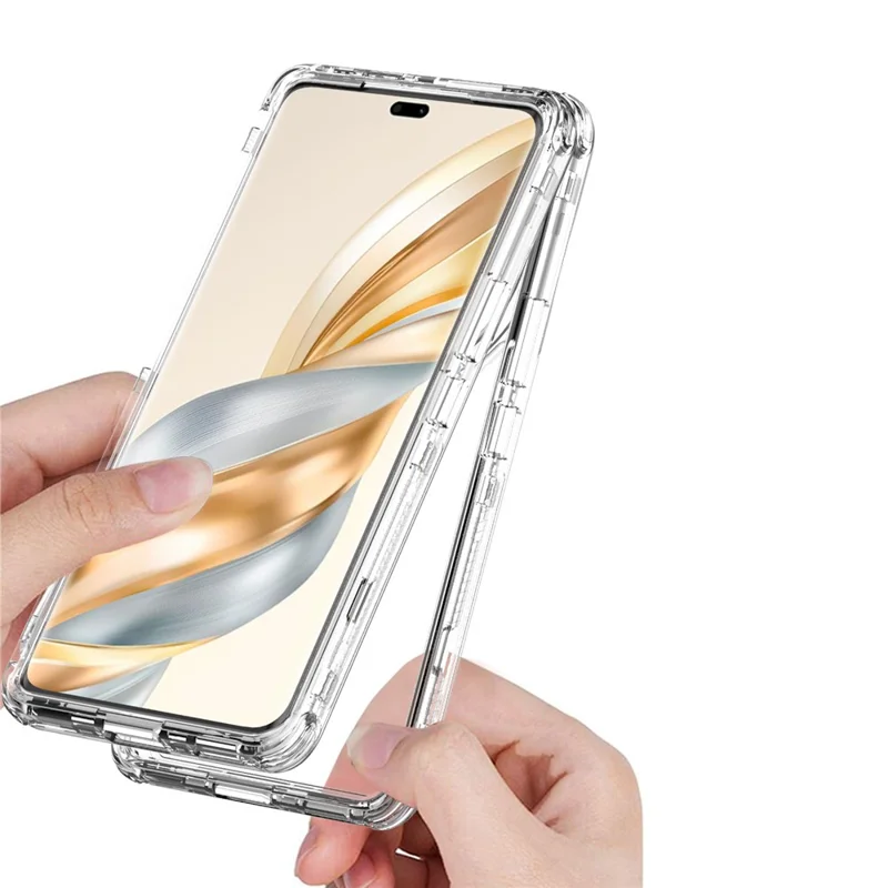 Clear Case för Honor Magic7 Lite 5G / X60 Pro 5G / X9c 5G, Anti-scratch akryl-TPU mobilskal