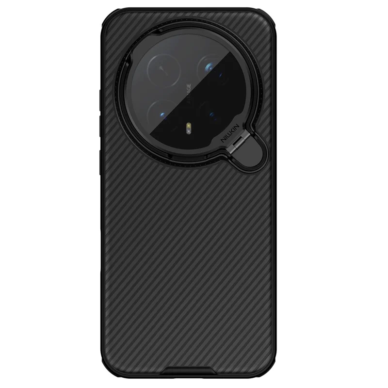 NILLKIN Camshield Prop Série magnétique pour Honor Magic8 Pro 5G Étui compatible avec MagSafe Couvercle de lentille claire Boîtier de téléphone PC TPU - Noir