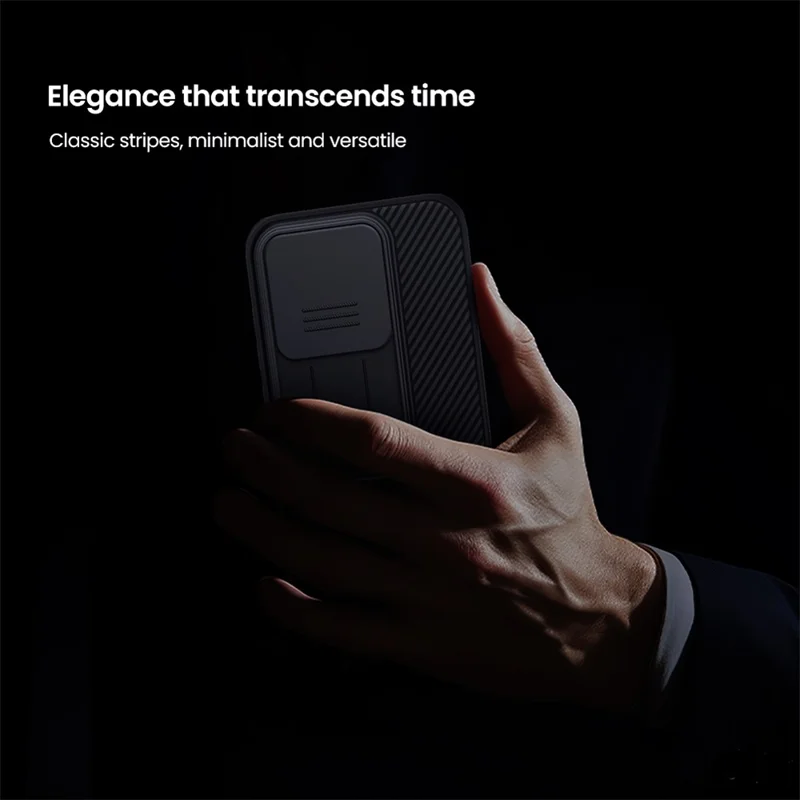 NILLKIN سلسلة Camshield Pro لهاتف OnePlus 15 5G غطاء واقي من مادة البولي كربونات + TPU مع غطاء شريحة للكاميرا