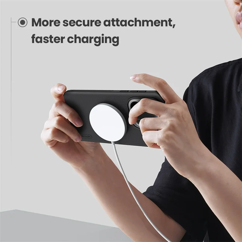 NILLKIN Frosted Shield Pro für Oppo Find X9 5G Hülle Kompatibel mit MagSafe PC + TPU Handyhülle