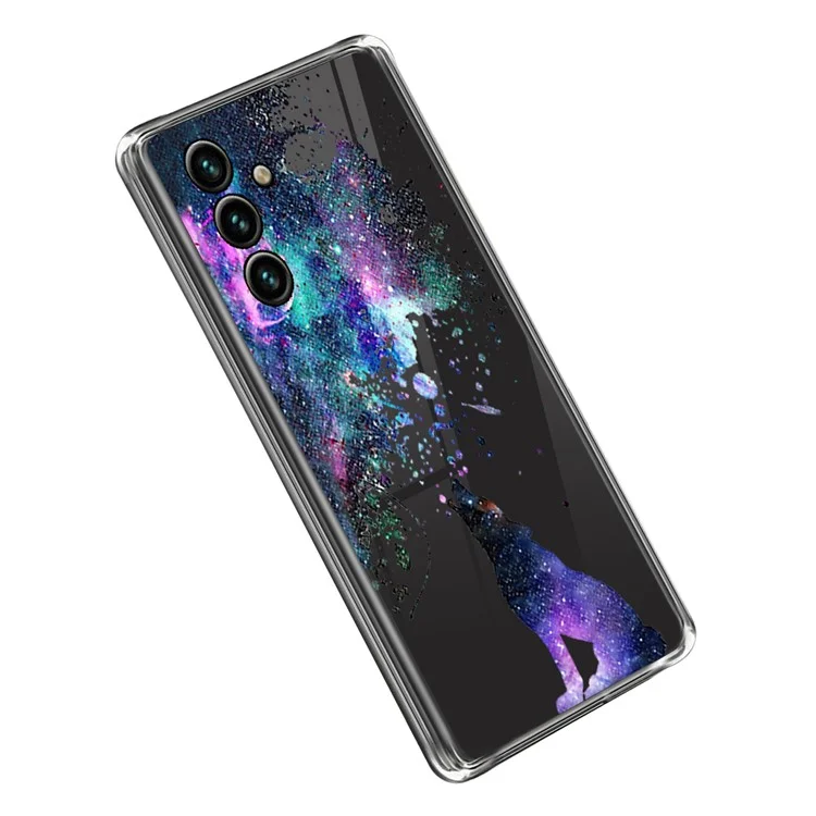 Per Samsung Galaxy A14 5G / A14 4G IMD Phone Case Pattern Printing Soft TPU Shockproof Back Cover - Cielo Stellato