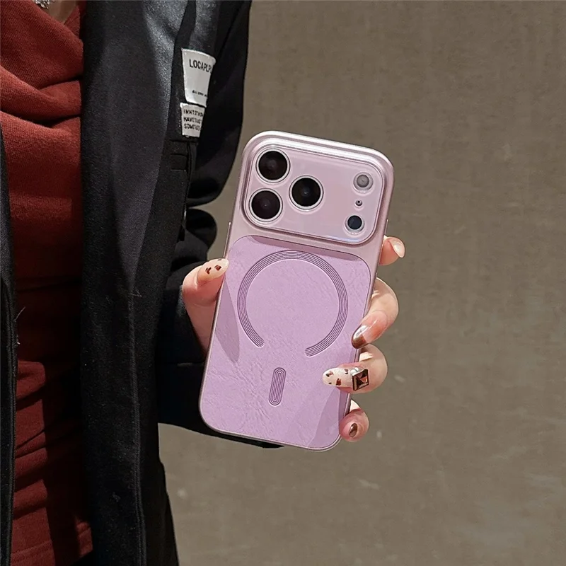 iPhone 17 Pro Hülle kompatibel mit MagSafe Anti-Kratzer TPU + PC Handyhülle - Orange