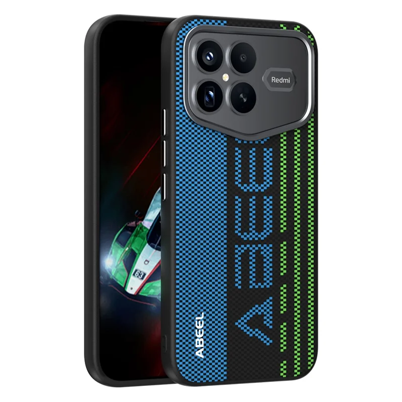 ABEEL For Xiaomi Redmi K90 Pro Max Champion Edition Magnetic Case Micro-Embossing 6D Printed PC TPU Aluminum Alloy Leather Phone Cover - Outstanding No. 1