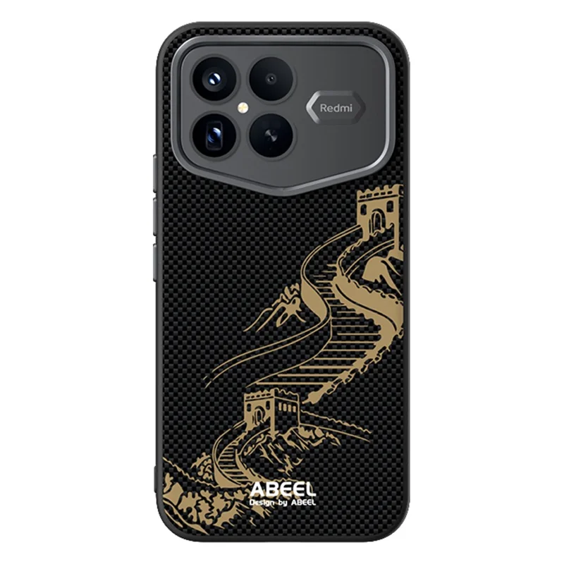 ABEEL For Xiaomi Redmi K90 Pro Max Champion Edition Magnetic Case Ultra Slim PC TPU Phone Back Cover - The Great Wall