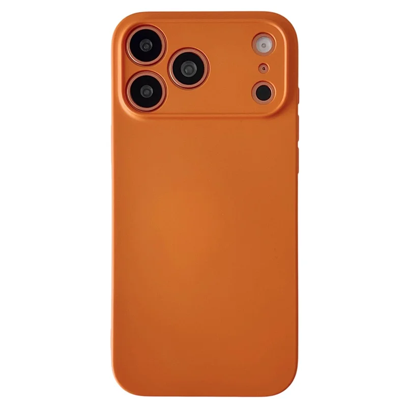YIKATU For iPhone 17 Pro Max Case Anti Scratch Rubberized TPU Phone Back Cover - Orange
