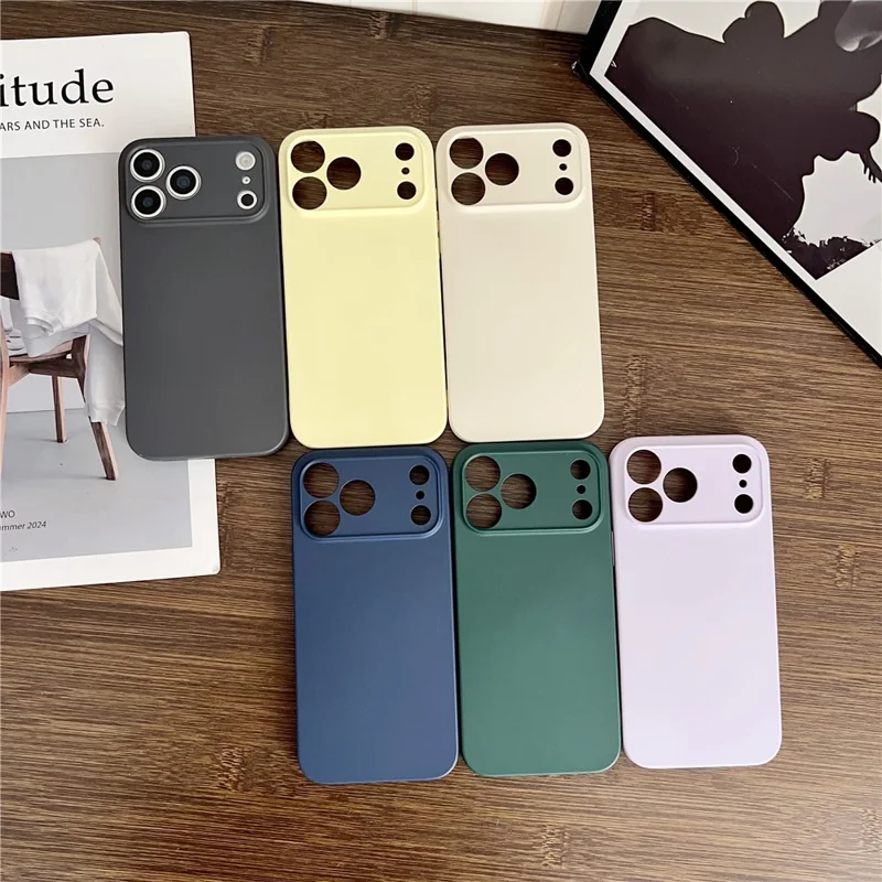 YIKATU For iPhone 17 Pro Case Anti Scratch Rubberized TPU Phone Back Cover - Orange