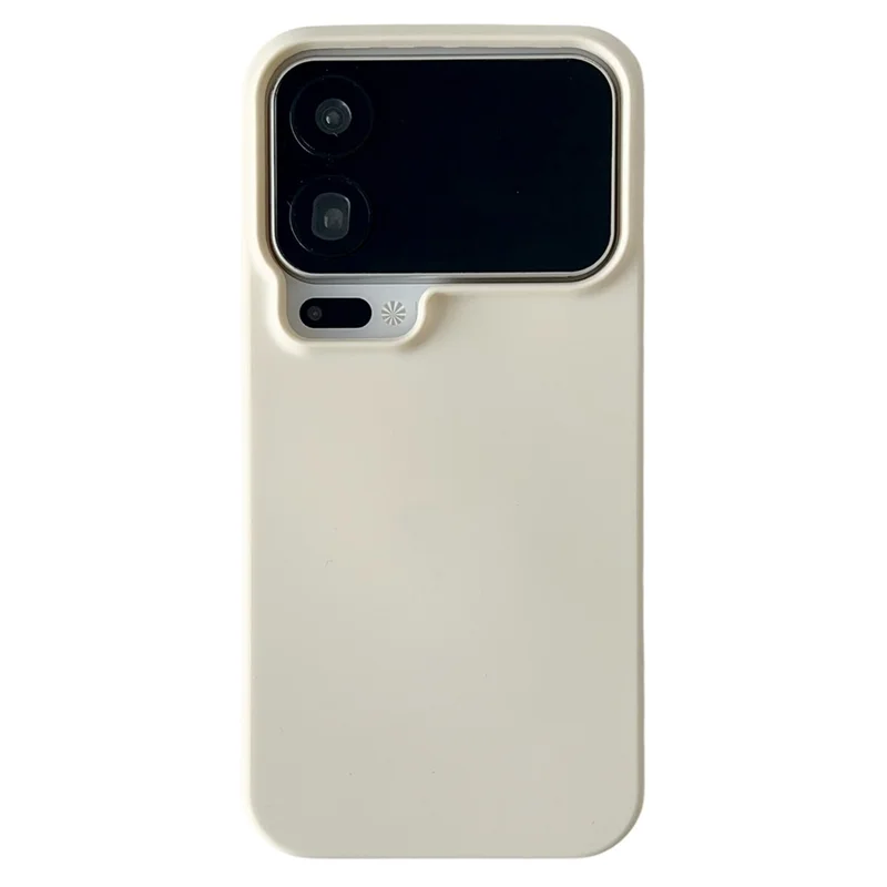 YIKATU For Xiaomi 17 Pro Max Case Anti Scratch Rubberized TPU Phone Back Cover - Antique White