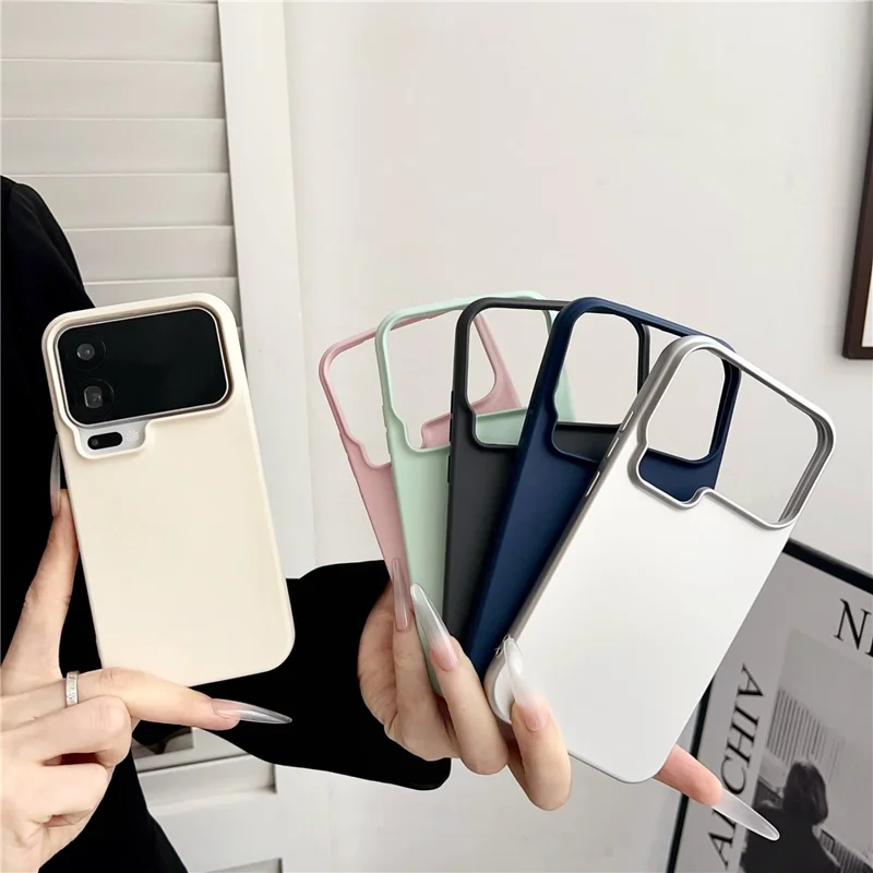 YIKATU For Xiaomi 17 Pro Max Case Anti Scratch Rubberized TPU Phone Back Cover - Antique White