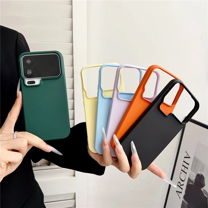 YIKATU For Xiaomi 17 Pro Max Case Anti Scratch Rubberized TPU Phone Back Cover - Antique White