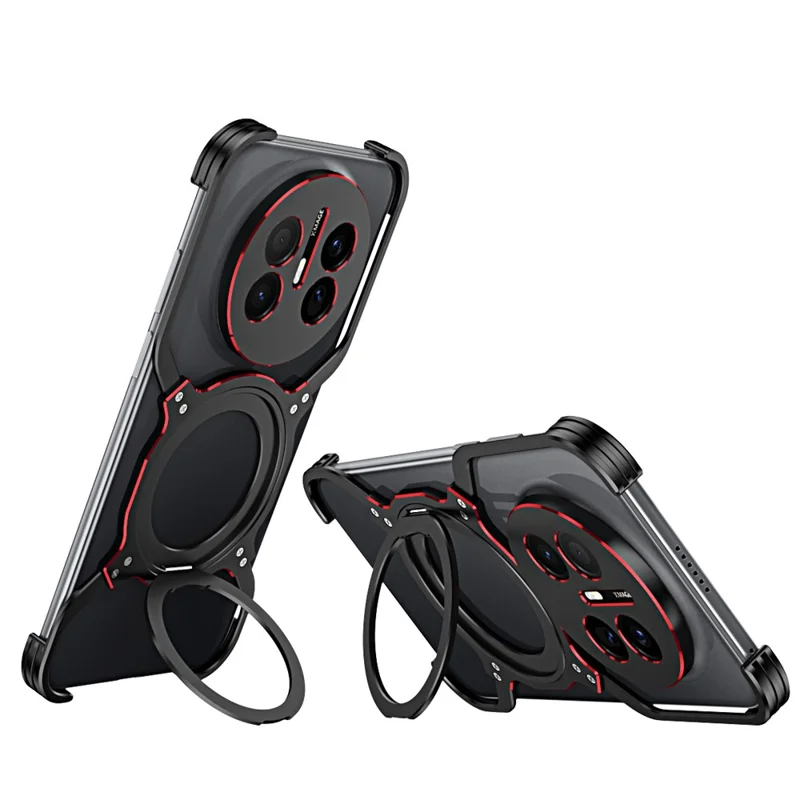 Capa Magnética para Huawei Mate 70 Air - Preta / Vermelha