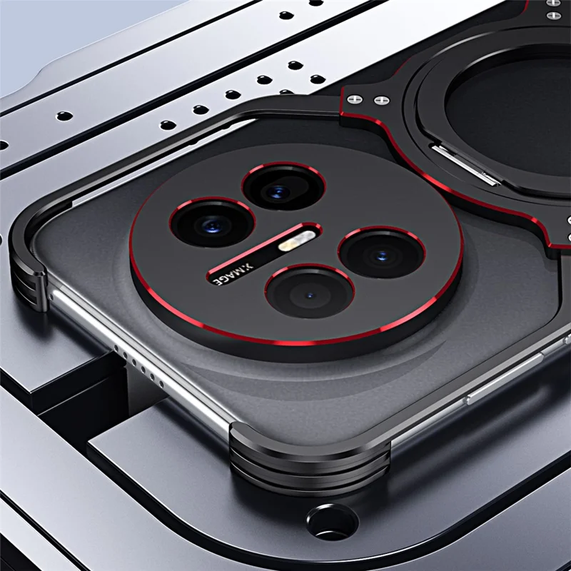 Capa Magnética para Huawei Mate 70 Air - Preta / Vermelha