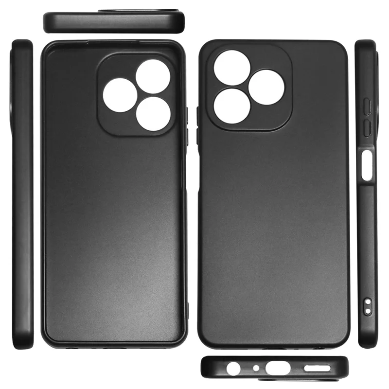 Achat en Vrac pour Blackview Wave 9C Étui Découpes Précises 1,2 mm Couverture de Téléphone TPU Mat
