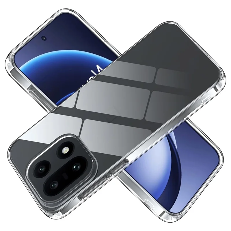 Voor OnePlus 15 5G hoesje Anti-vingerafdruk Kristalhelder TPU telefoonhoesje