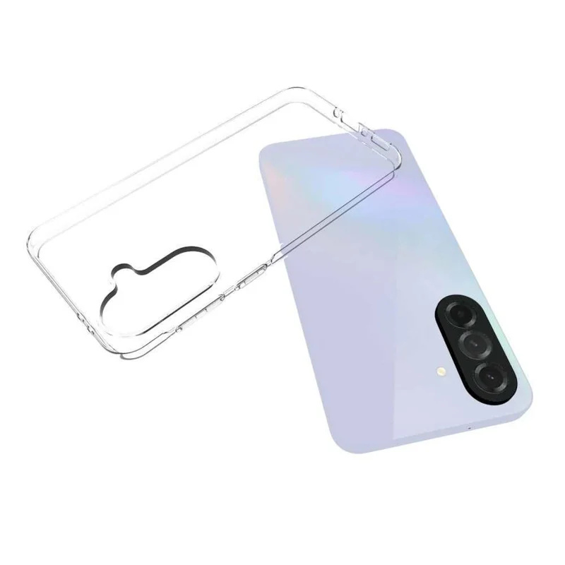 For Samsung Galaxy A37 5G Case Anti-Fingerprint Crystal Clear TPU Phone Cover