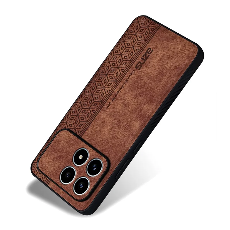 AZNS Funda para Xiaomi Redmi K90 5G / Poco F8 Pro, carcasa protectora de cuero PU cubierta de TPU para teléfono - Beige