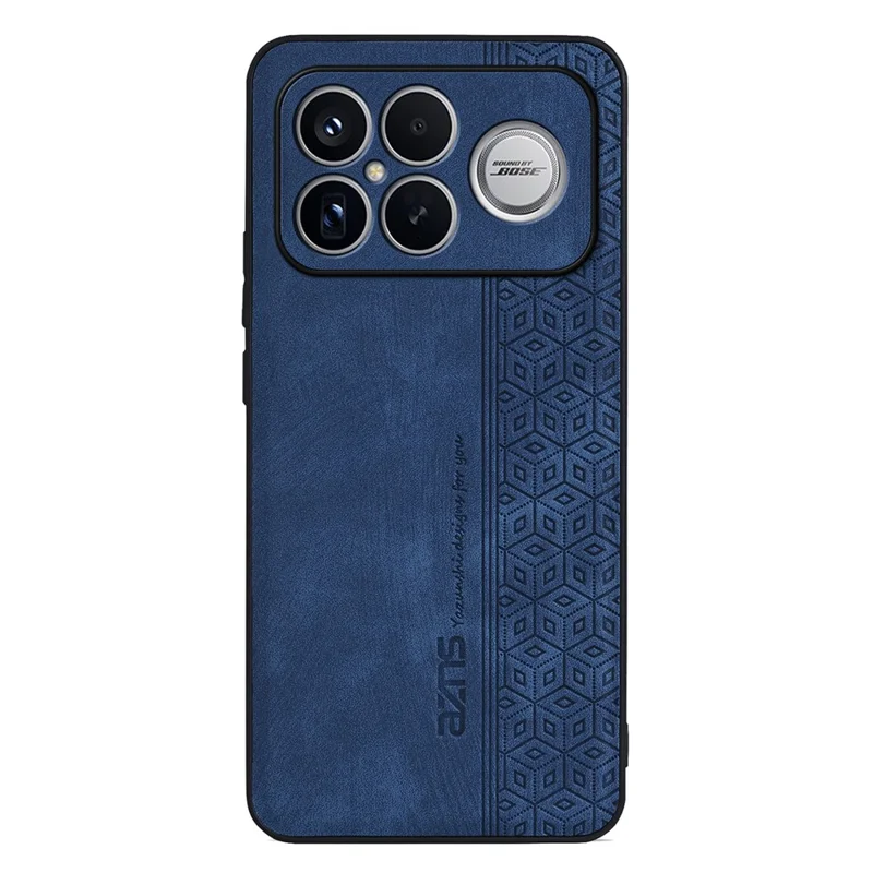 AZNS Funda para Xiaomi Redmi K90 Pro Max 5G / Poco F8 Ultra, carcasa protectora de cuero PU cubierta de TPU para teléfono - Azul