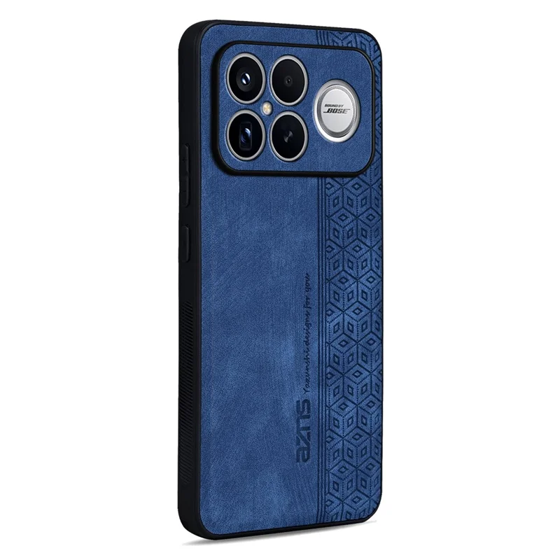 AZNS Funda para Xiaomi Redmi K90 Pro Max 5G / Poco F8 Ultra, carcasa protectora de cuero PU cubierta de TPU para teléfono - Azul