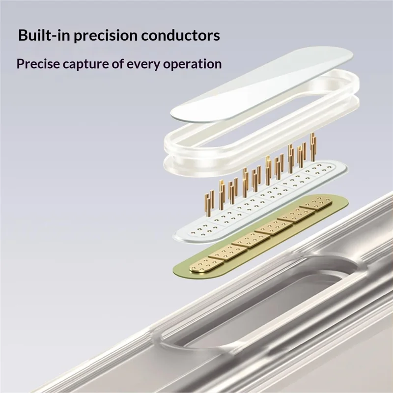 For iPhone 17 Pro Case 2.0mm Clear TPU Phone Case with AI Camera Button