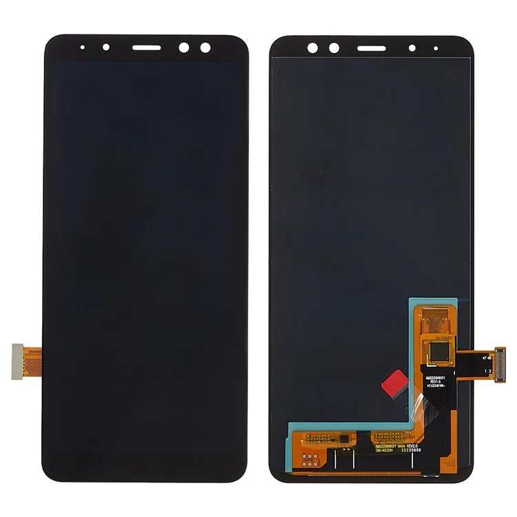 Für Samsung Galaxy A8 (2018) A530 Grade C OLED-Bildschirm und Digitizer-Baugruppe Ersatzteil (ohne Logo)