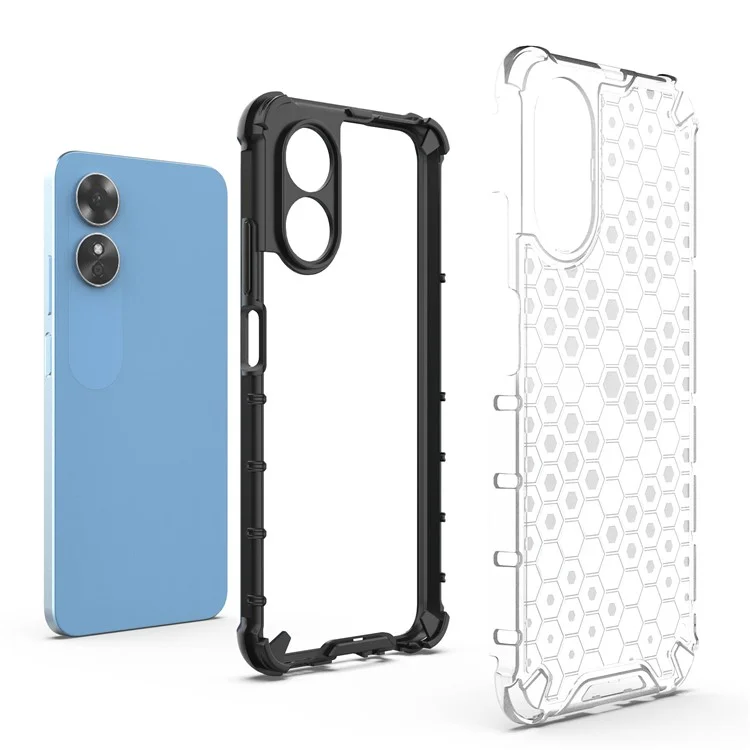 Для Oppo A17 4G TPU + Пк. - Серый