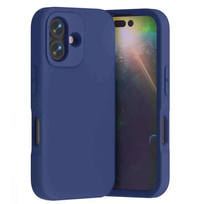 Cover per iPhone 17, Custodia Posteriore in EVA Antishock - Blu Navy