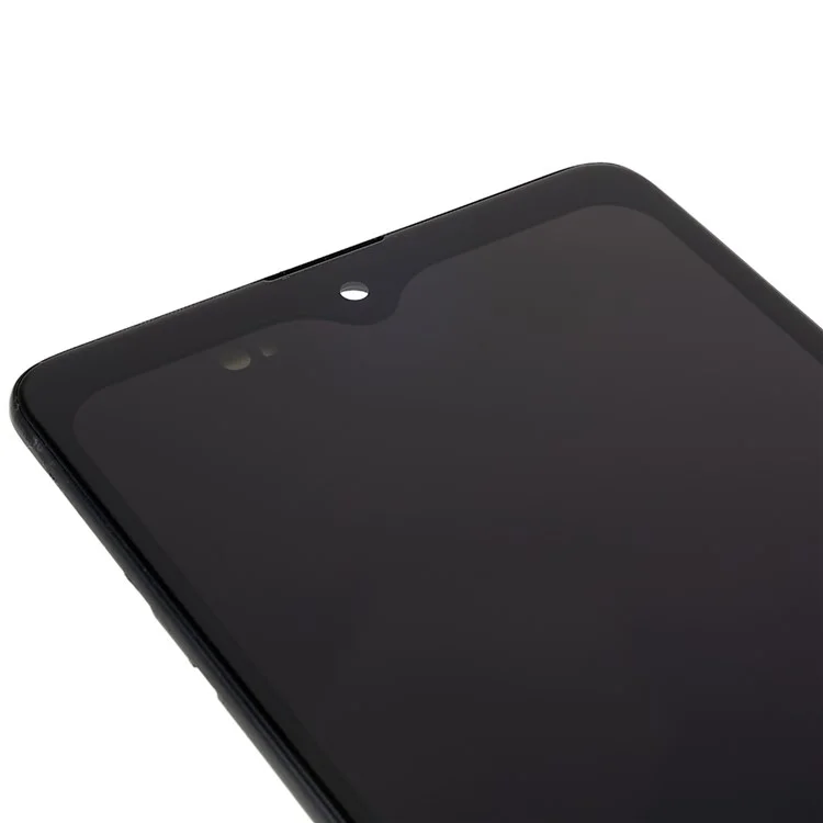 Para Samsung Galaxy A71 4G SM-A715 Grado C Ensamblaje de pantalla OLED y digitalizador + Marco (sin logotipo)