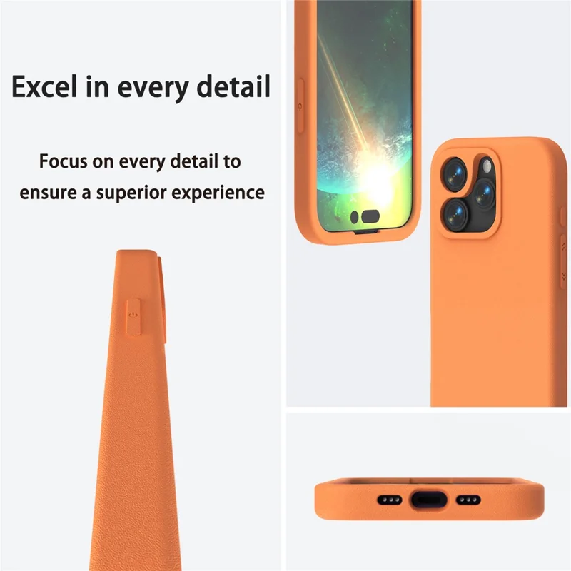 Fodral för iPhone 13 Pro, stötsäkert EVA-hölje - Orange