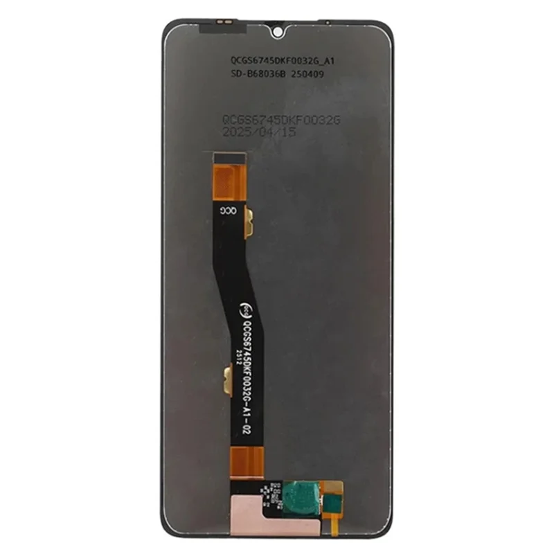 قطعة بديلة لشاشة LCD من الدرجة C ولوحة التحويل الرقمي لهاتف Doogee Note 58 / Note 58 Pro (بدون شعار)