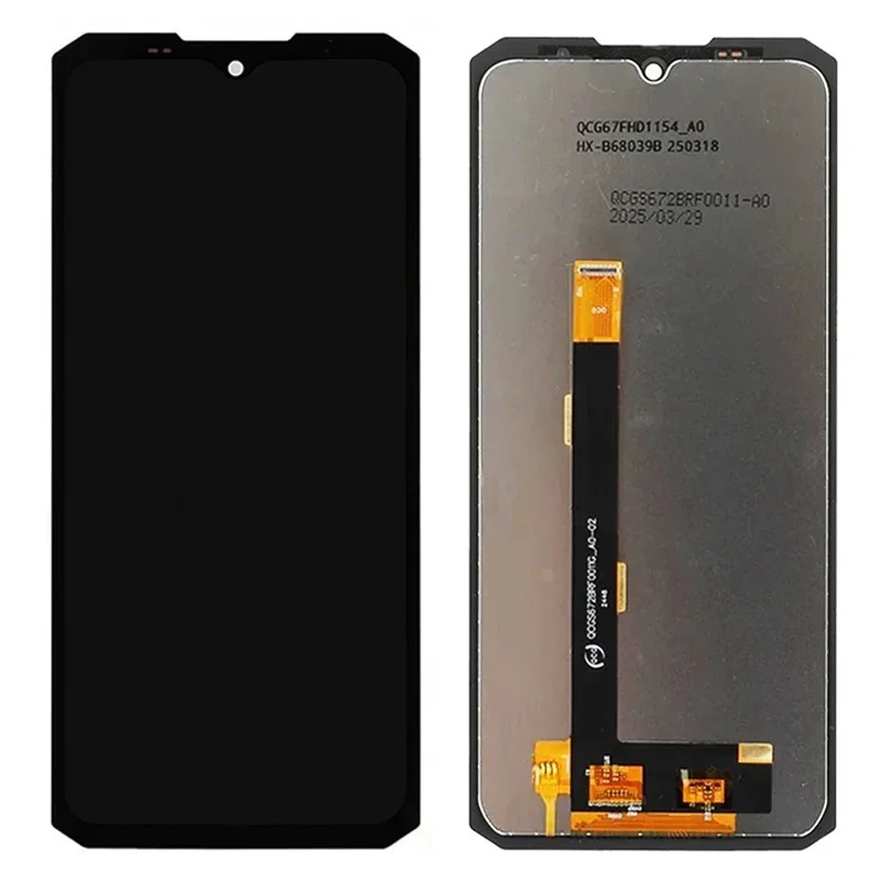 قطعة بديلة لشاشة LCD من الدرجة C ولوحة التحويل الرقمي لهاتف Doogee Fire 6 Max (بدون شعار)