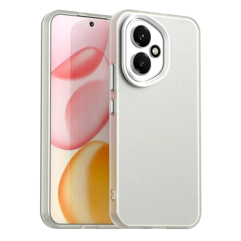 Fodral till Honor 400 5G (Global) PC + TPU + PET, matt, stötsäkert mobilhölje - Vit