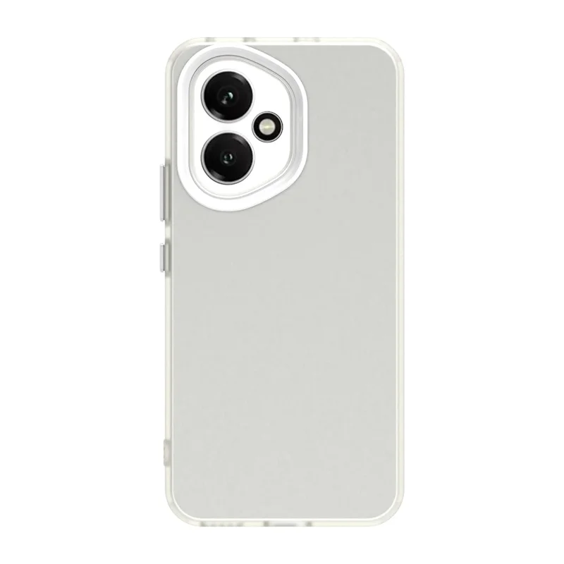 Fodral till Honor 400 5G (Global) PC + TPU + PET, matt, stötsäkert mobilhölje - Vit