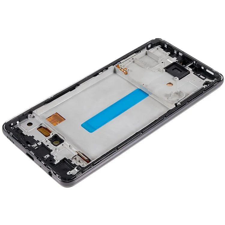Für Samsung Galaxy A52 4G A525 / A52 5G A526 / A52s 5G A528 Grade C OLED-Bildschirm und Digitizer-Baugruppe + Rahmen (ohne Logo)