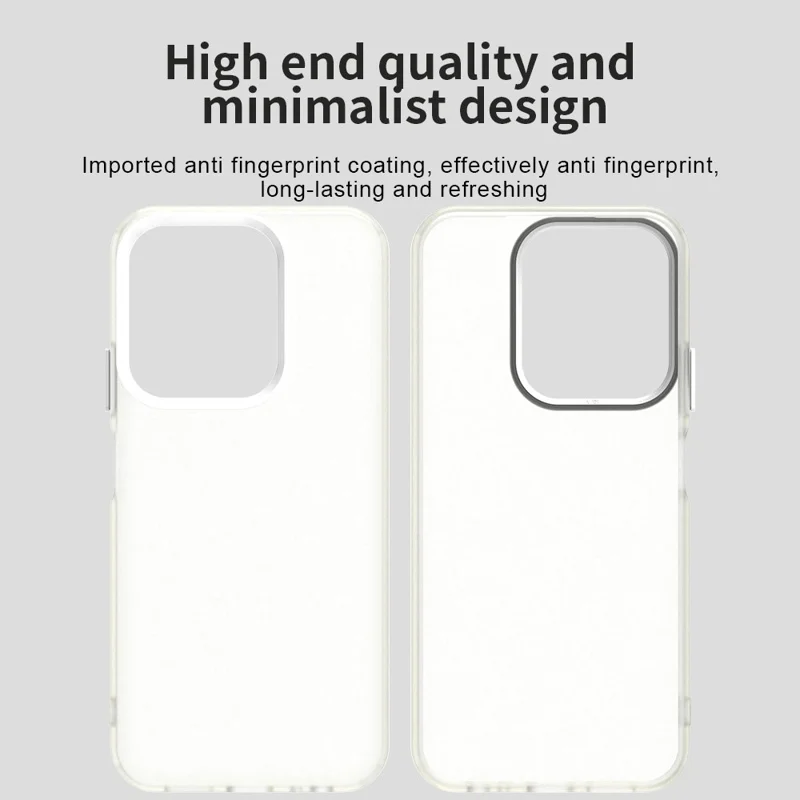 Obudowa na telefon do Xiaomi Redmi 15C 5G (UE) (173 mm) / 15C 4G (UE) (173 mm) PC + TPU + PET matowa ochrona przed upadkiem - Biały