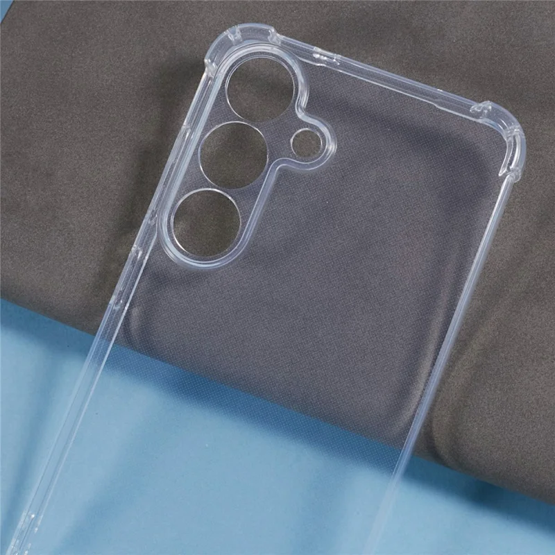 For Samsung Galaxy S26+ Case Reinforced Corner TPU Clear Phone Cover with Lanyard