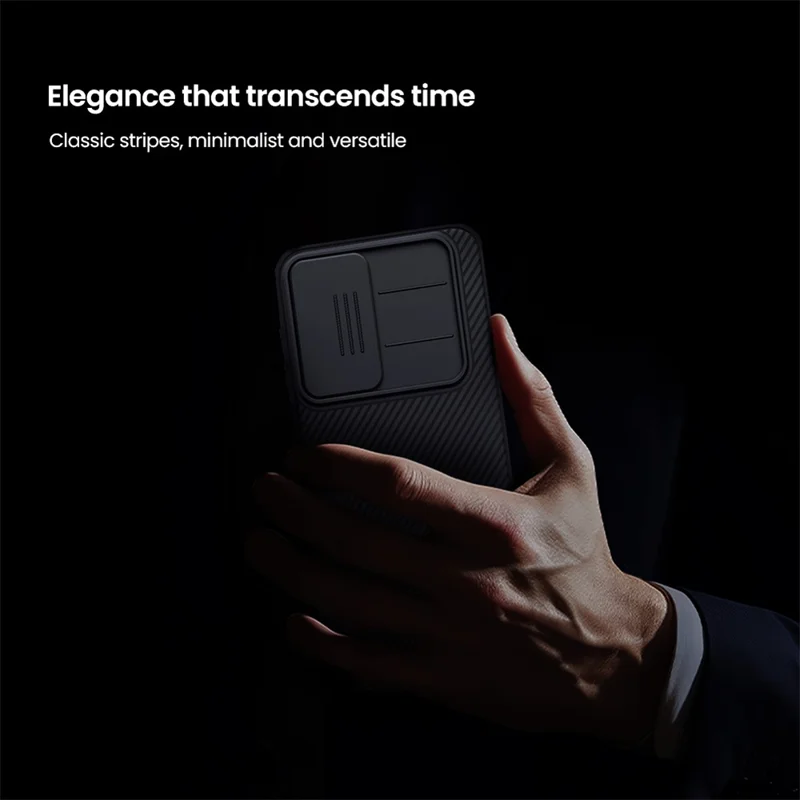 NILLKIN Camshield Pro Series for OnePlus 15R 5G / Ace 6 5G Case PC + TPU Slide Camera Lid Phone Cover