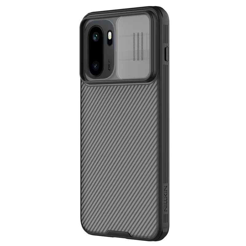 NILLKIN Camshield Pro Series For OnePlus Ace 6 5G Case TPU + PC Clear Black Phone Cover with Camera Slider
