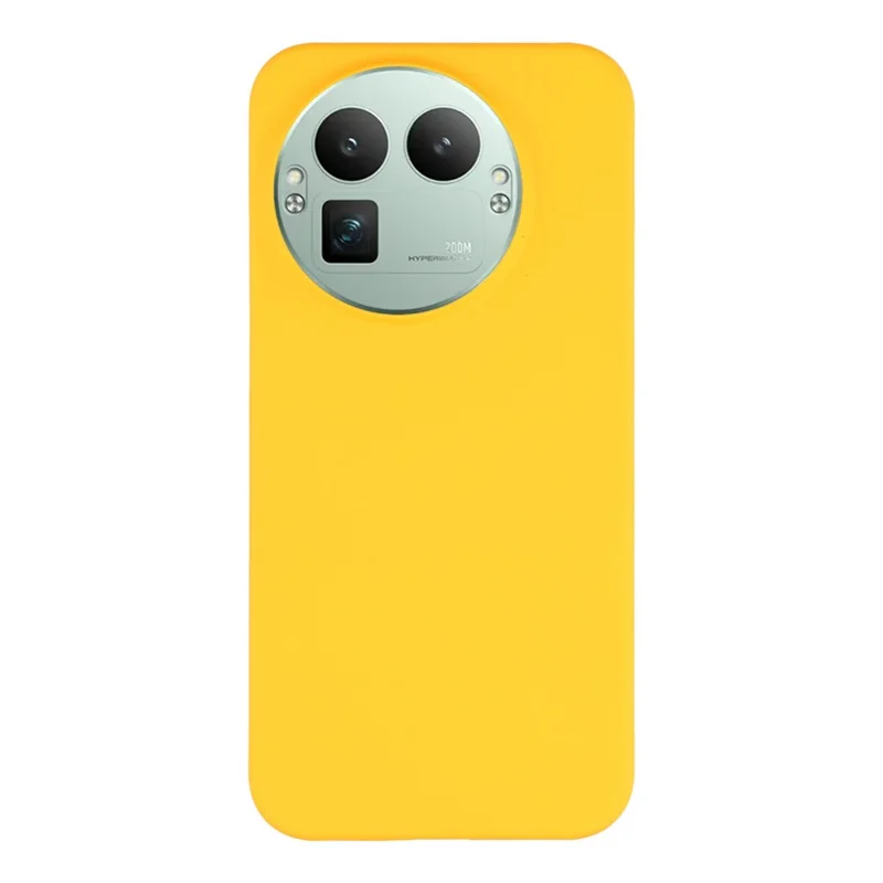 For Realme GT 8 Pro 5G Case Hard PC Drop Proof Frosted Minimalist Phone Cover - Yellow