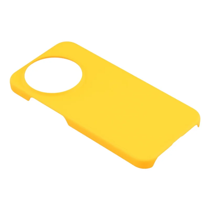 For Realme GT 8 Pro 5G Case Hard PC Drop Proof Frosted Minimalist Phone Cover - Yellow