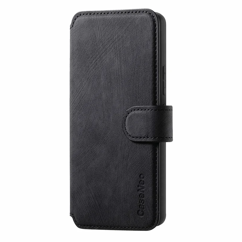 CASENEO For Oppo Find X9 5G Magnetic Case Detachable Leather Phone Wallet Cover - Black