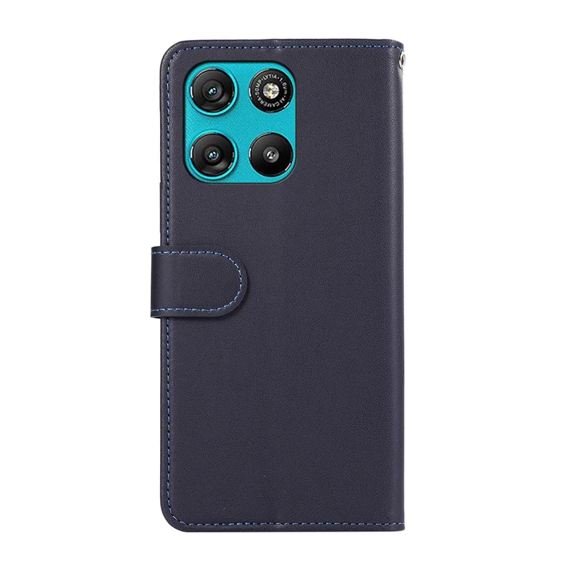 Phone Case For Motorola Moto G67 Power 5G  /  G57 Power 5G RFID Blocking Flip Leather Phone Cover - Blue