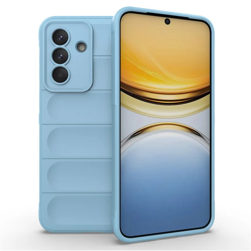 Cover per Samsung Galaxy A37 Anti-caduta in TPU Morbido Resistente - Blu Baby