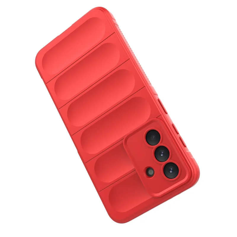 For Samsung Galaxy A37 5G Case Anti-Drop Soft TPU Rugged Phone Back Cover - Red