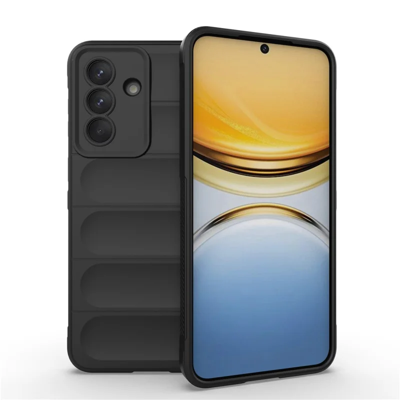 Coque pour Samsung Galaxy A57, antichute, en TPU souple, housse arrière robuste pour téléphone - Noir