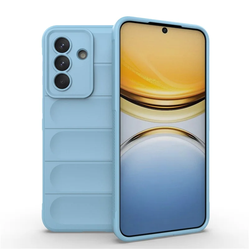 AMORUS For Samsung Galaxy A57 5G Case Shockproof Soft TPU Rugged Phone Back Cover - Baby Blue