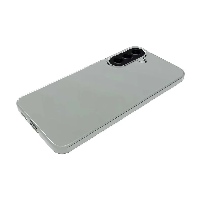 For Samsung Galaxy A57 Clear TPU Anti-Scratch Phone Case + 2.5D Arc Edge Screen Protector