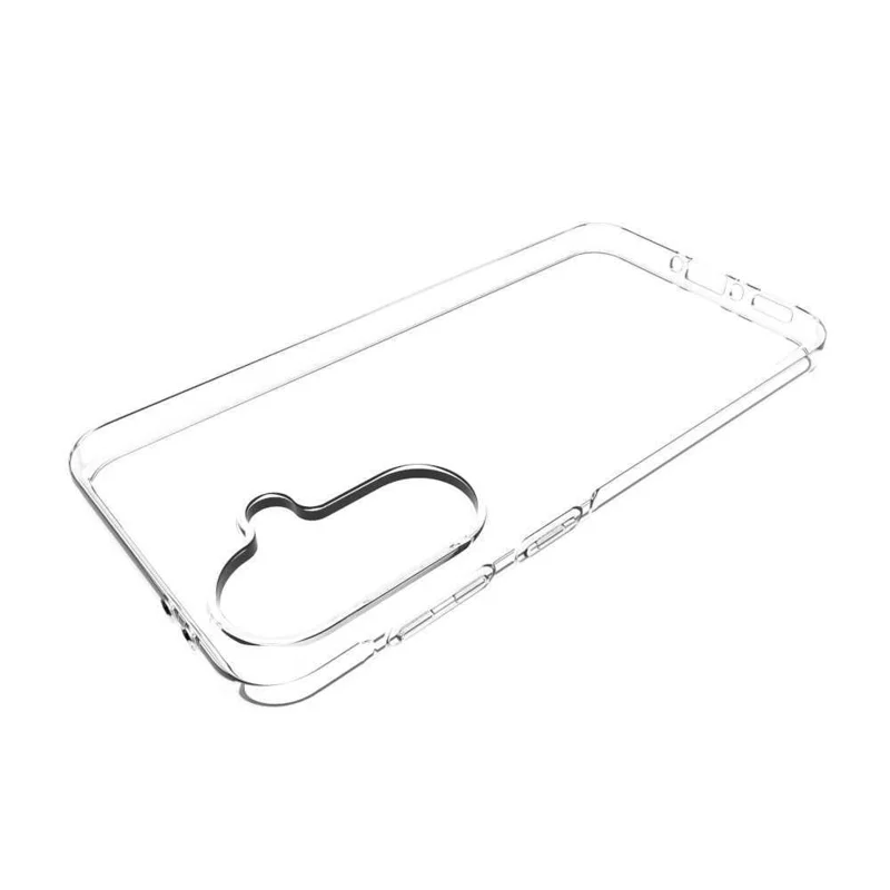 For Samsung Galaxy A37 Clear TPU Anti-Scratch Phone Case + 2.5D Arc Edge Screen Protector